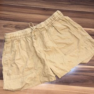 1X Old Navy 55% linen shorts